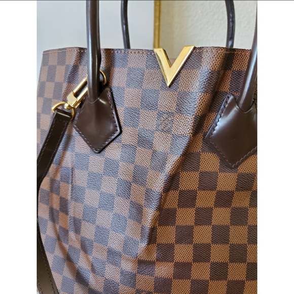 Auth Louis Vuitton Kensington Damier Ebene Bag - Picture 5 of 12